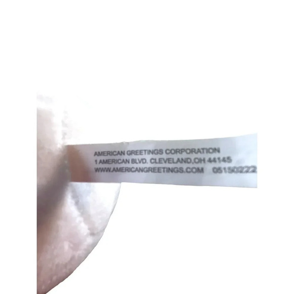 American Greetings Corp Christmas Snowman Plush Stuffed Animal Toy White/Red/Gre - Picture 6 of 9